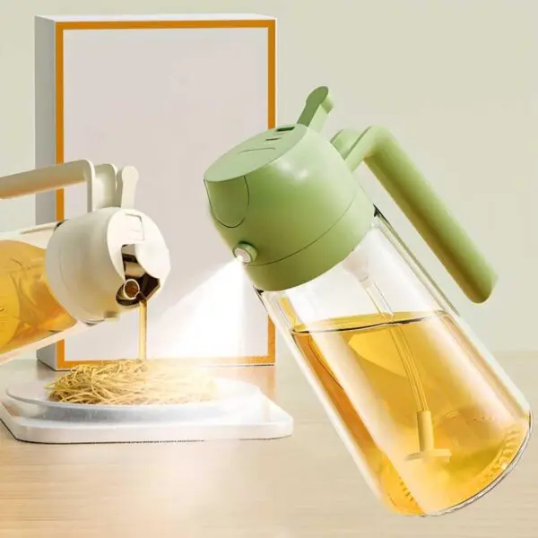 2 in 1 Multifunctional Oil Dispenser and Sprayer (500ml)
