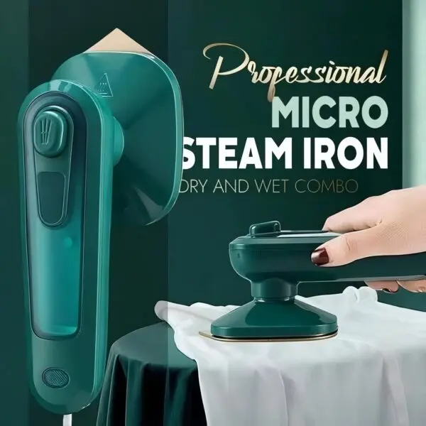 Mini Portable Steam Iron | Compact, Fast-Heat Steamer for Travel & Home Use
