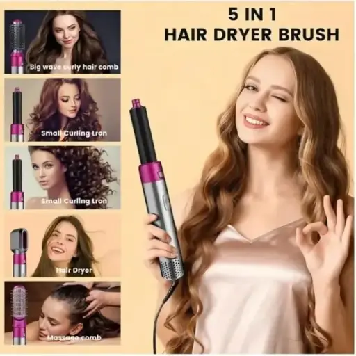 5 in 1 Multifunctional Professional Hair Dryer Styling Tool Set